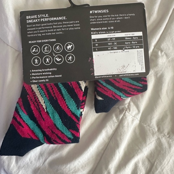 Mommy and Me Matching Socks - Picture 4 of 6